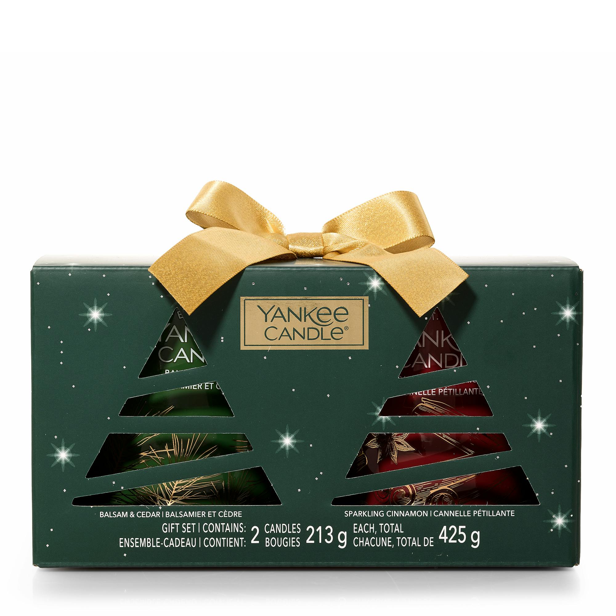 Yankee Candle Christmas Tree Duo Gift Set Gift Set, 7.5 oz Each (2 Candles)