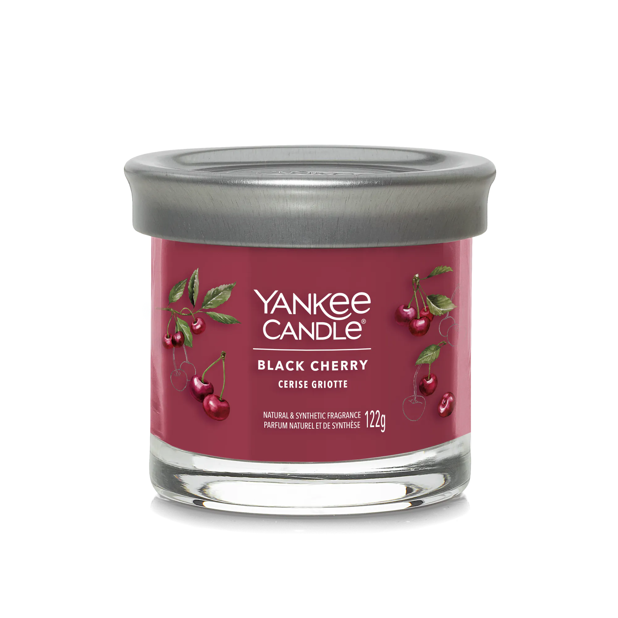 Black Cherry Candle Yankee Candle, Red, 8.0 cm x 7.6cm | Fruity