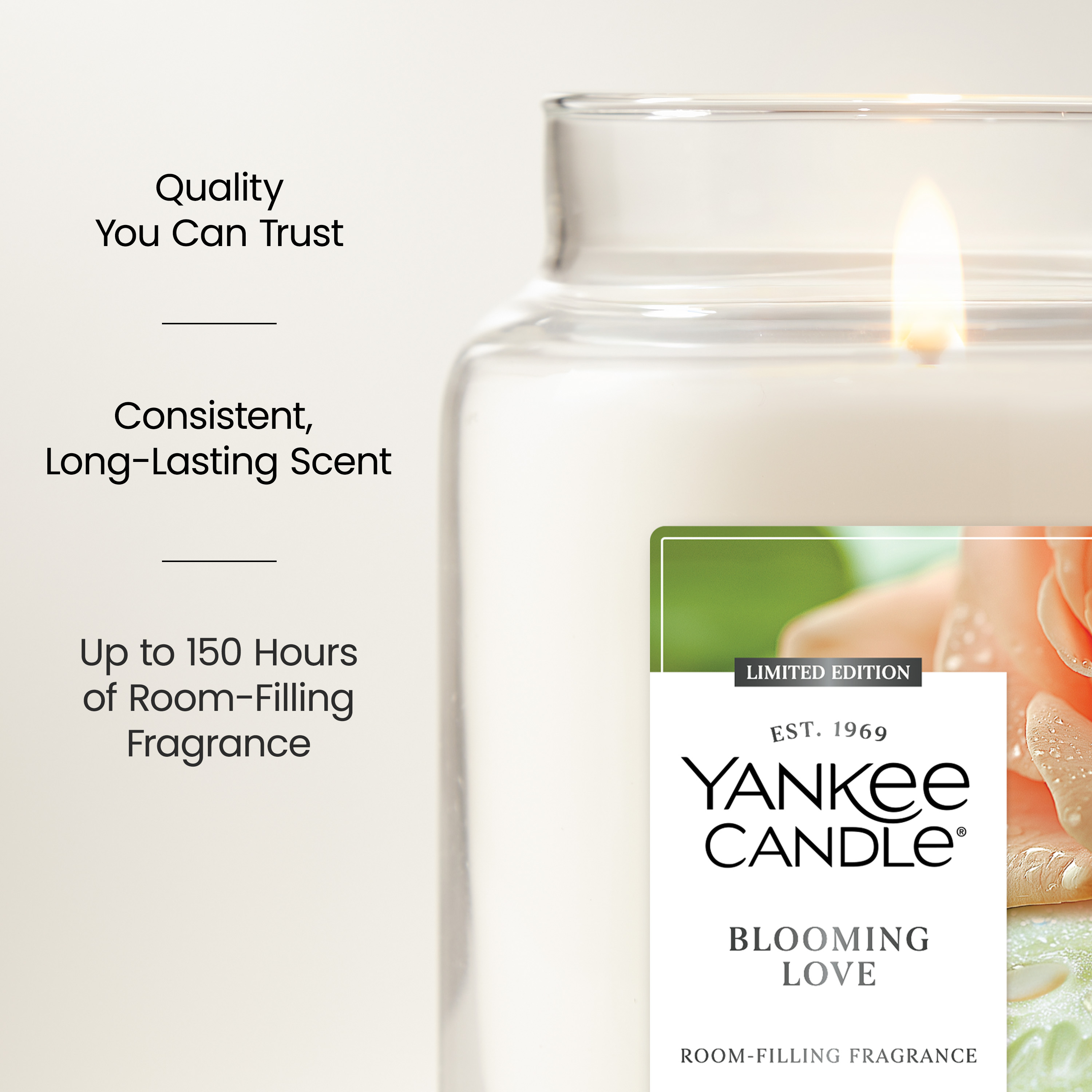 Blooming Love Original Large Jar Candle - Thumbnail 5