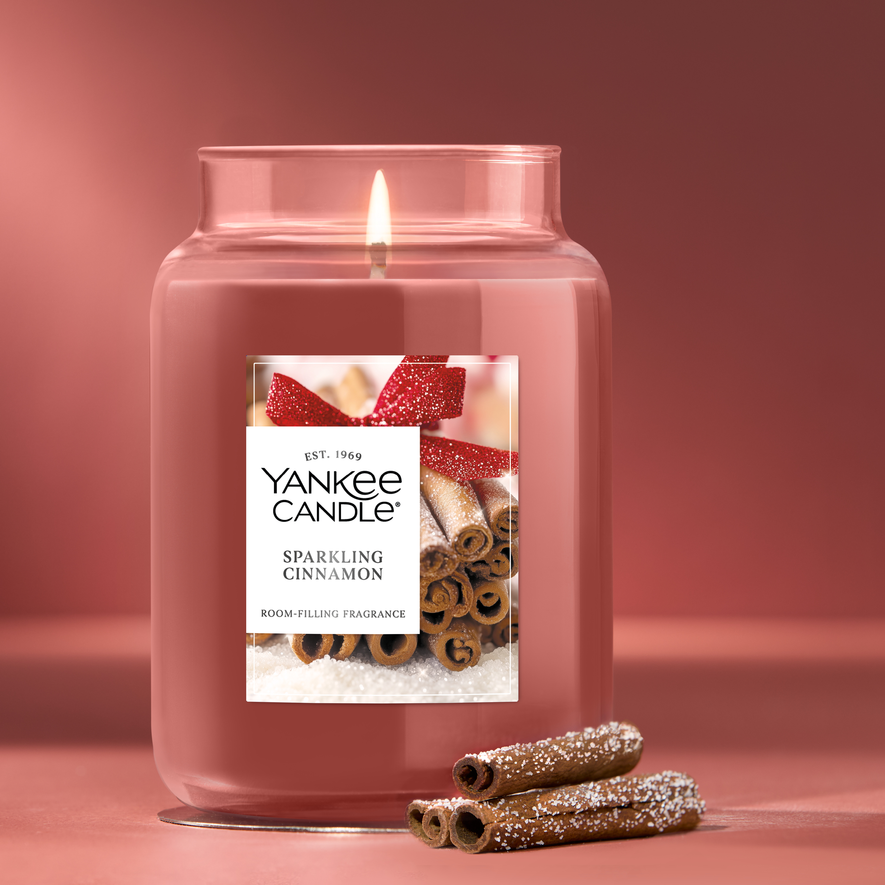 Sparkling Snow Original Large Jar Candle