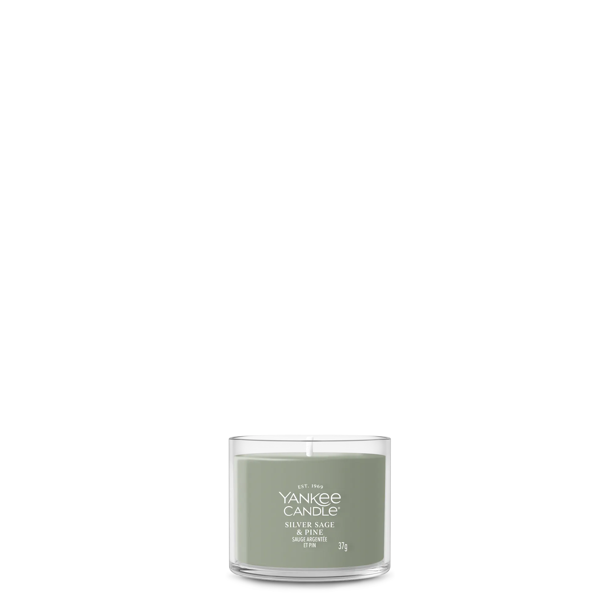 Silver Sage & Pine Candle Yankee Candle, Green | Woody