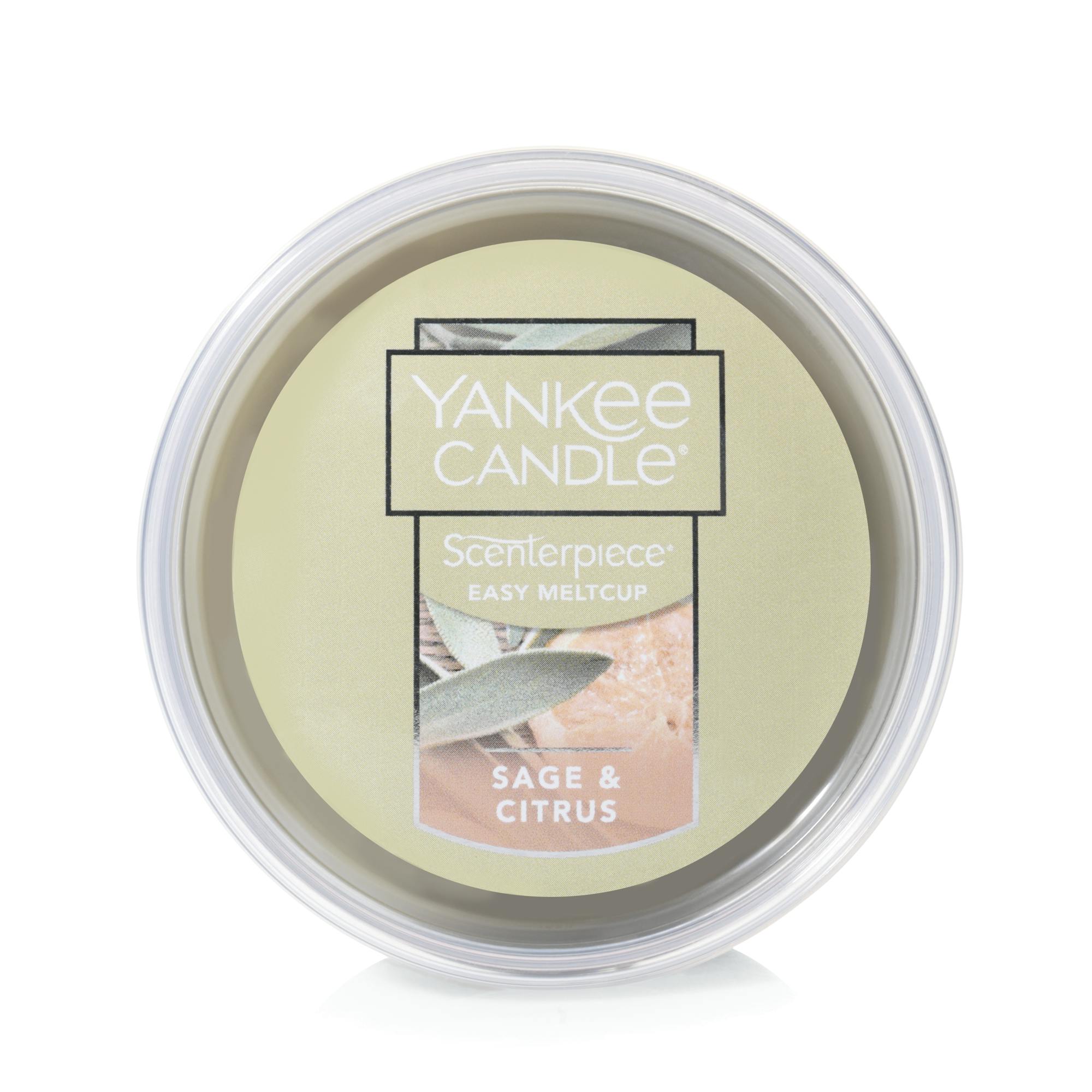Yankee Candle Sage And Citrus Scenterpiece Easy Meltcup, 2.2 oz