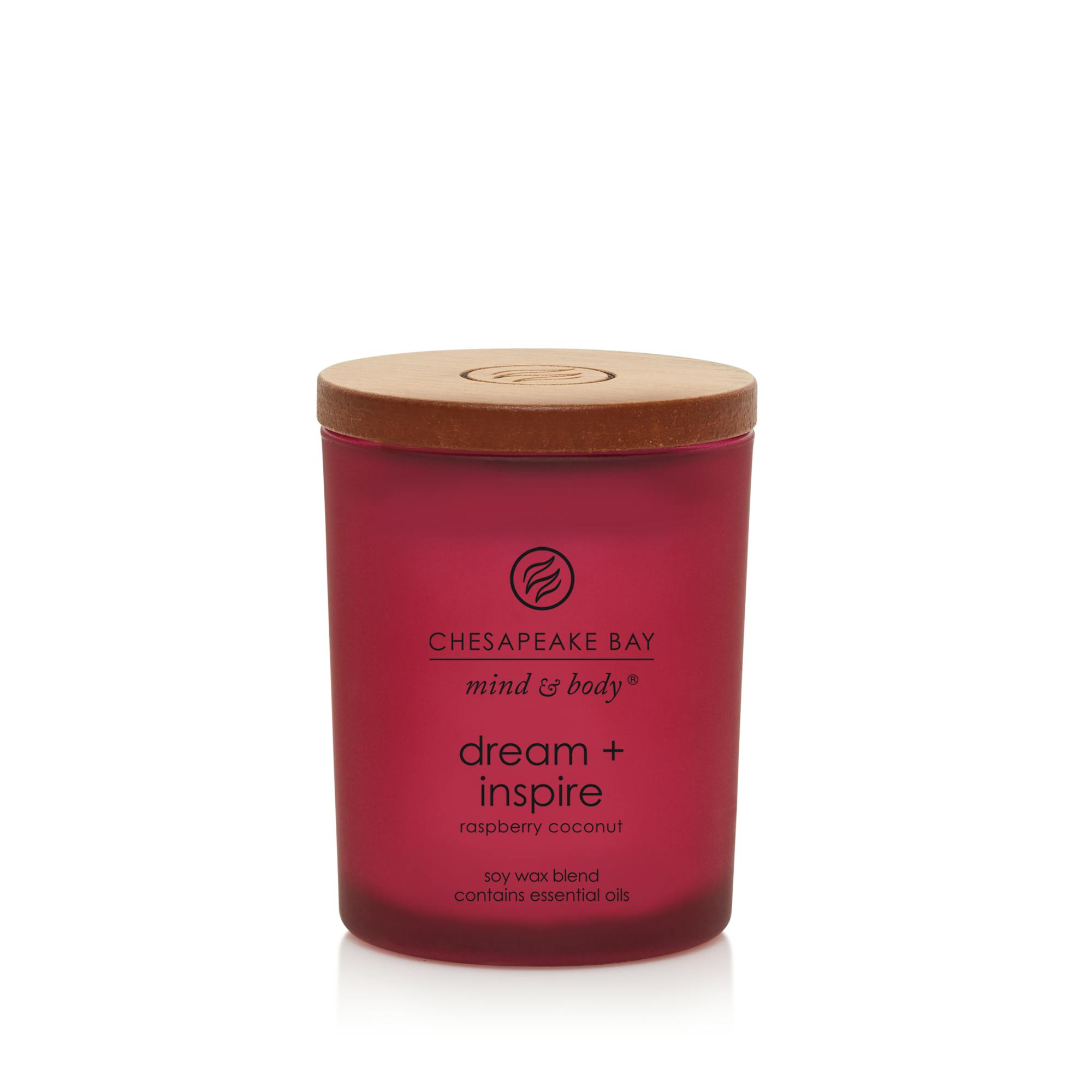 Chesapeake Bay Candle Dream + Inspire (raspberry Coconut)  Small Jar