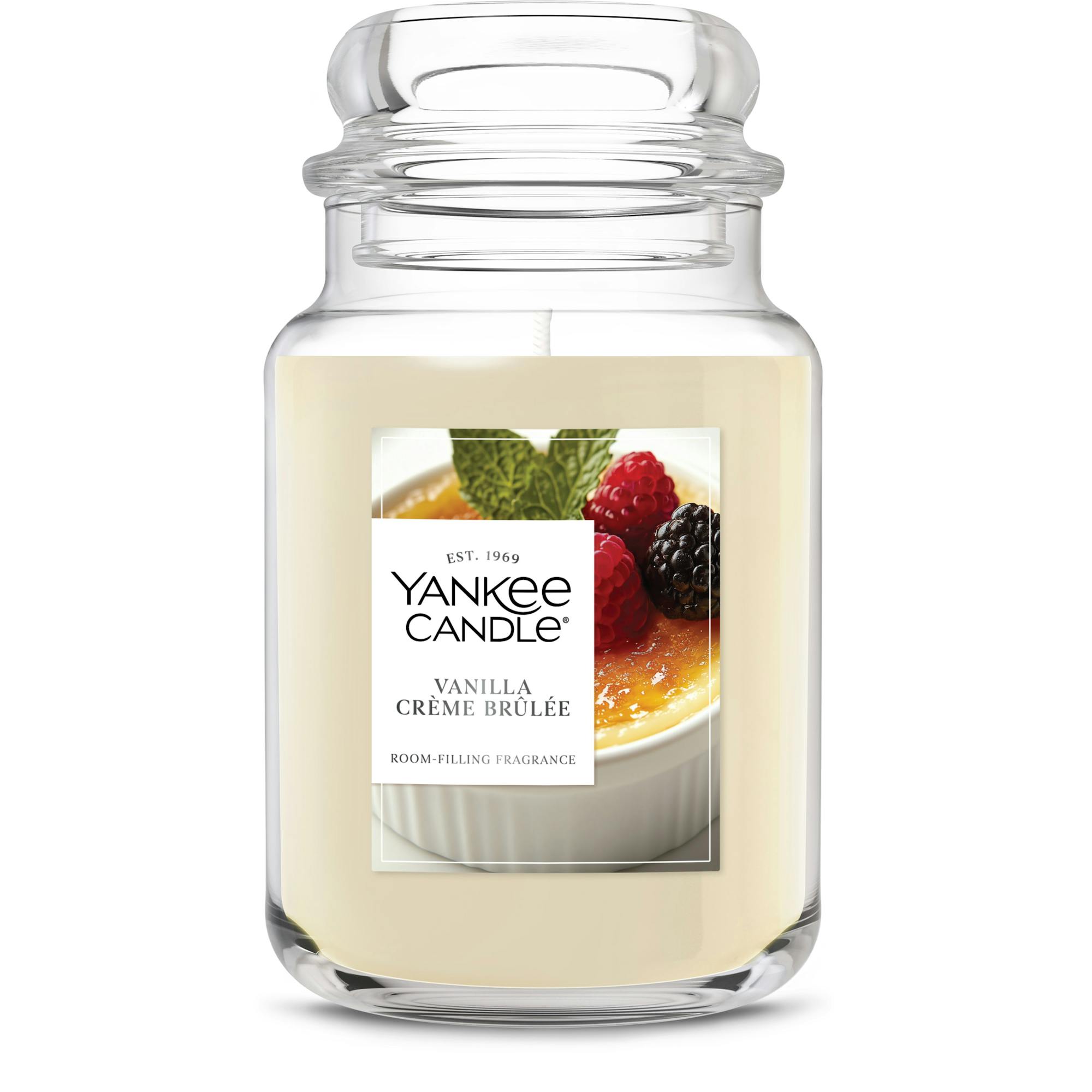 Yankee Candle Vanilla Creme Brulee Original Large Jar Candles, 22 oz In Neutral