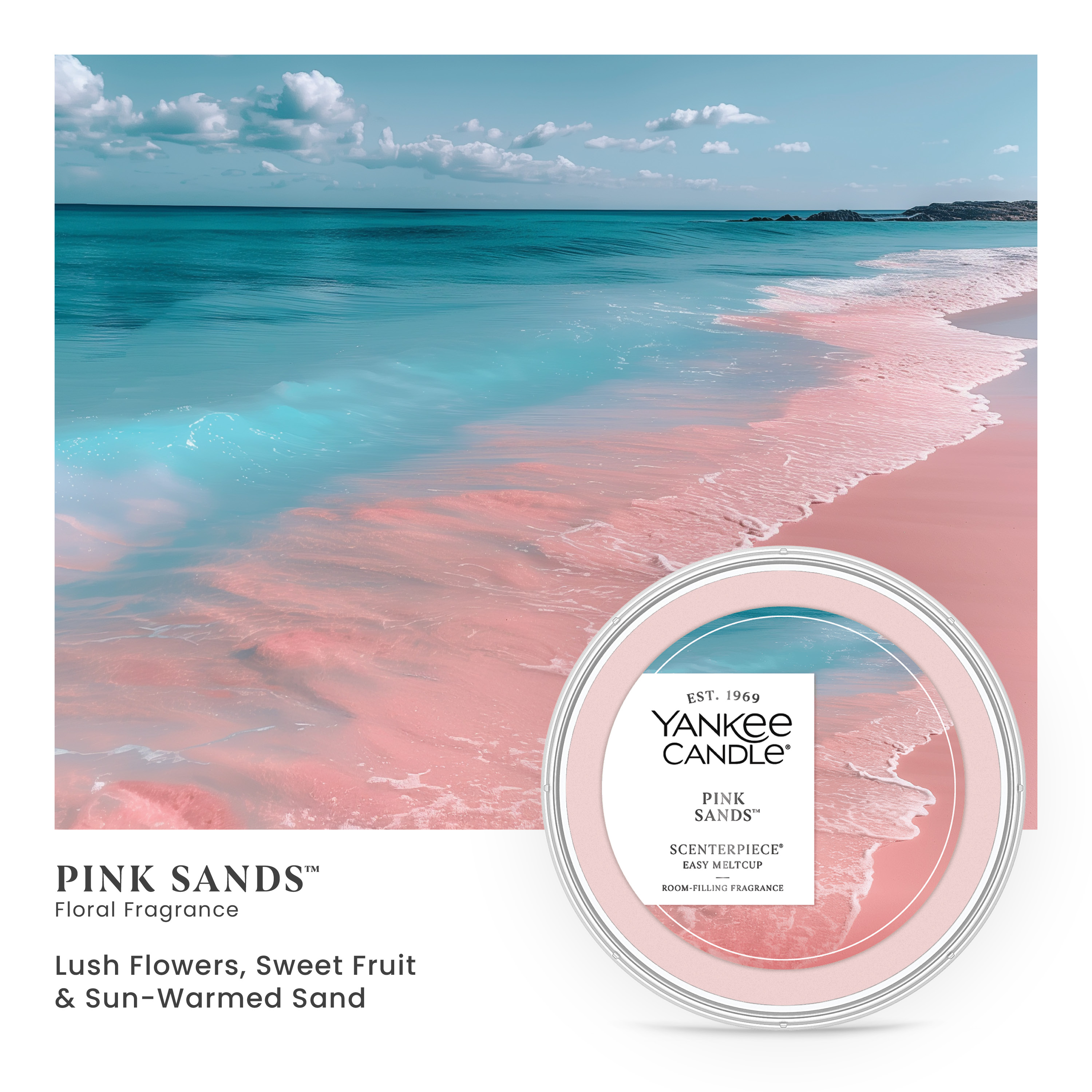 Yankee Candle Easy MeltCup in Pink Sands - Thumbnail 3