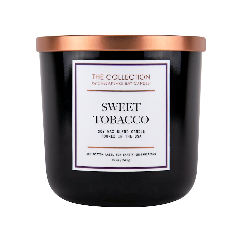 sweet tobacco medium 2 wick tumbler candle