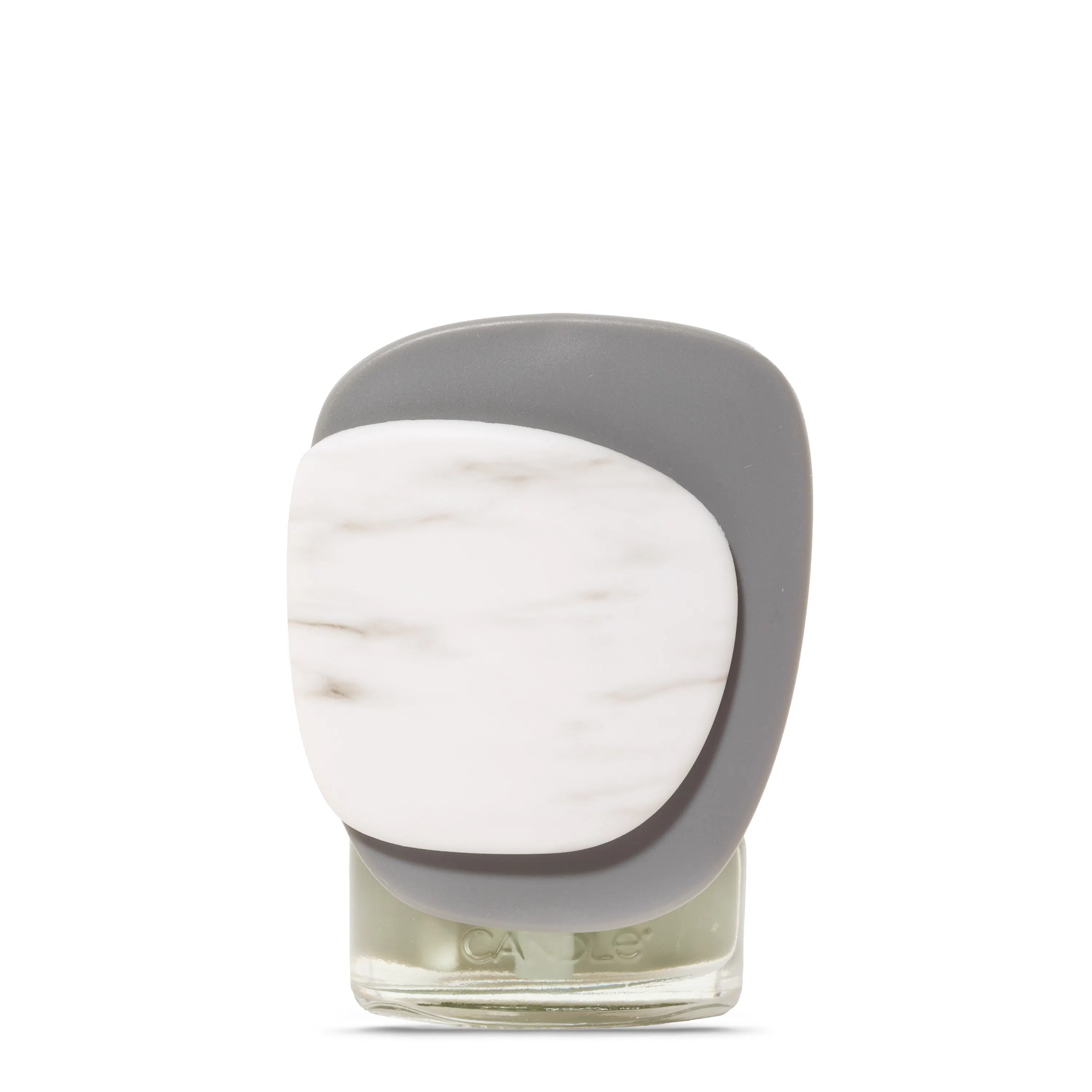 White Marble Pebble ScentPlug® Diffuser with Light