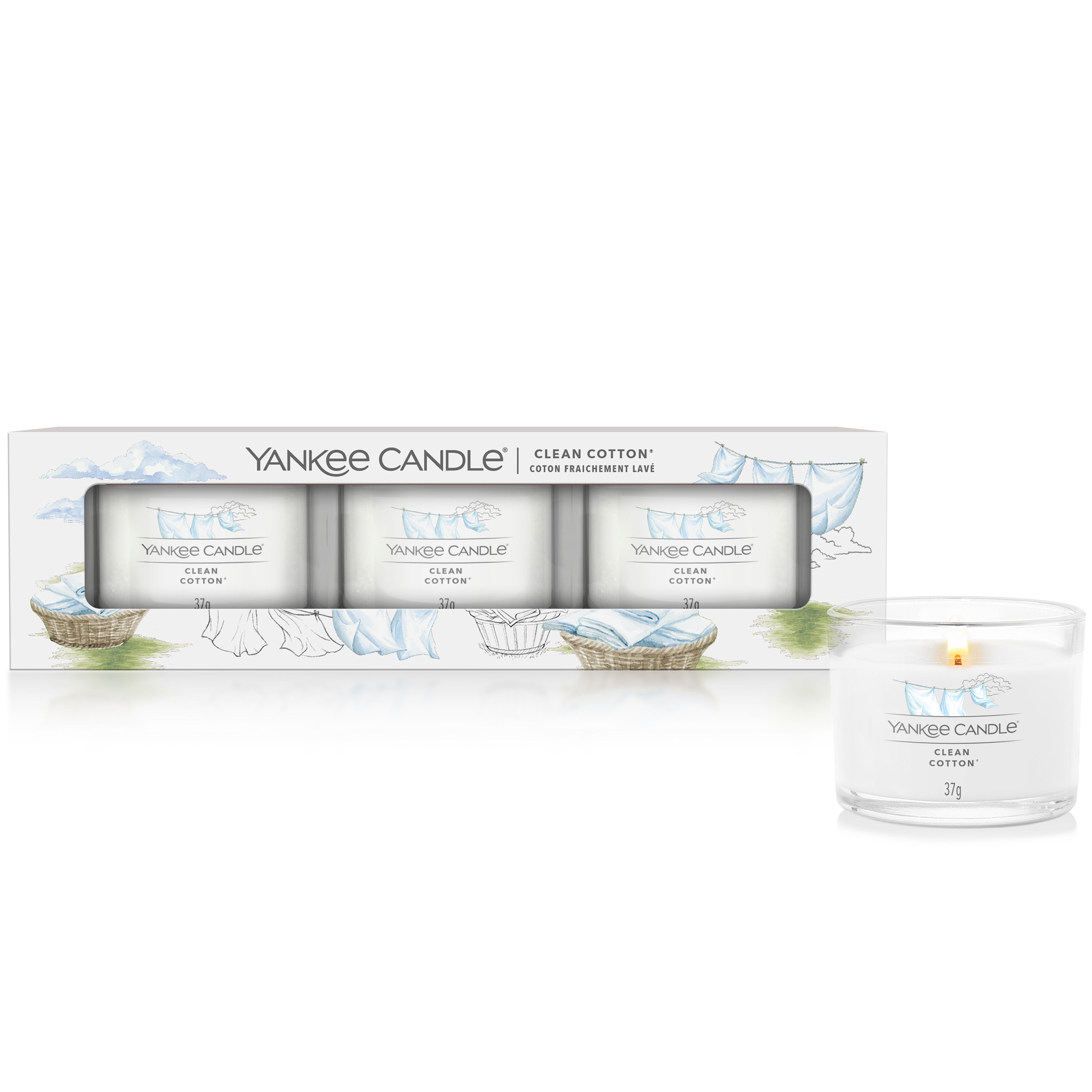 Clean Cotton® Candles - Candle Gift Sets | Yankee Candle