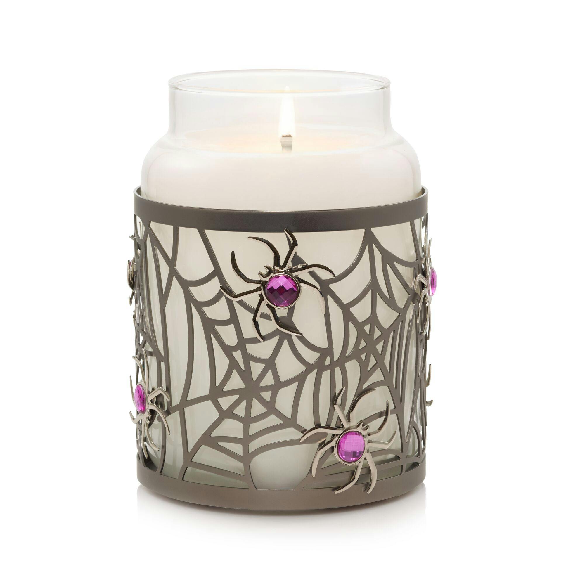 Purple-Gem Spiders Metal Holder