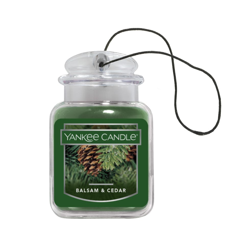 balsam and cedar christmas car air fresheners