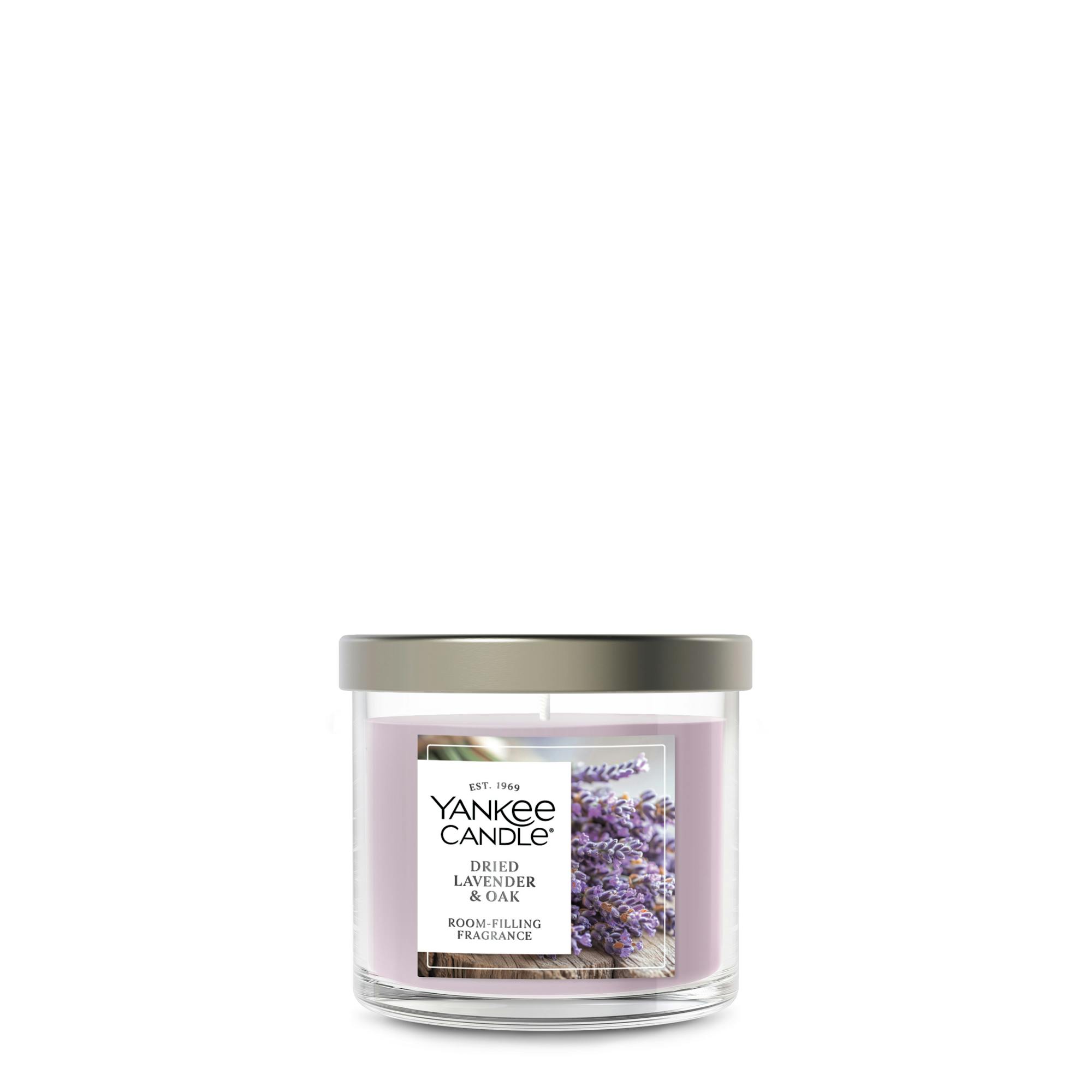 Yankee Candle Dried Lavender And Oak Small Tumbler Candle, 4.3 oz In Purple