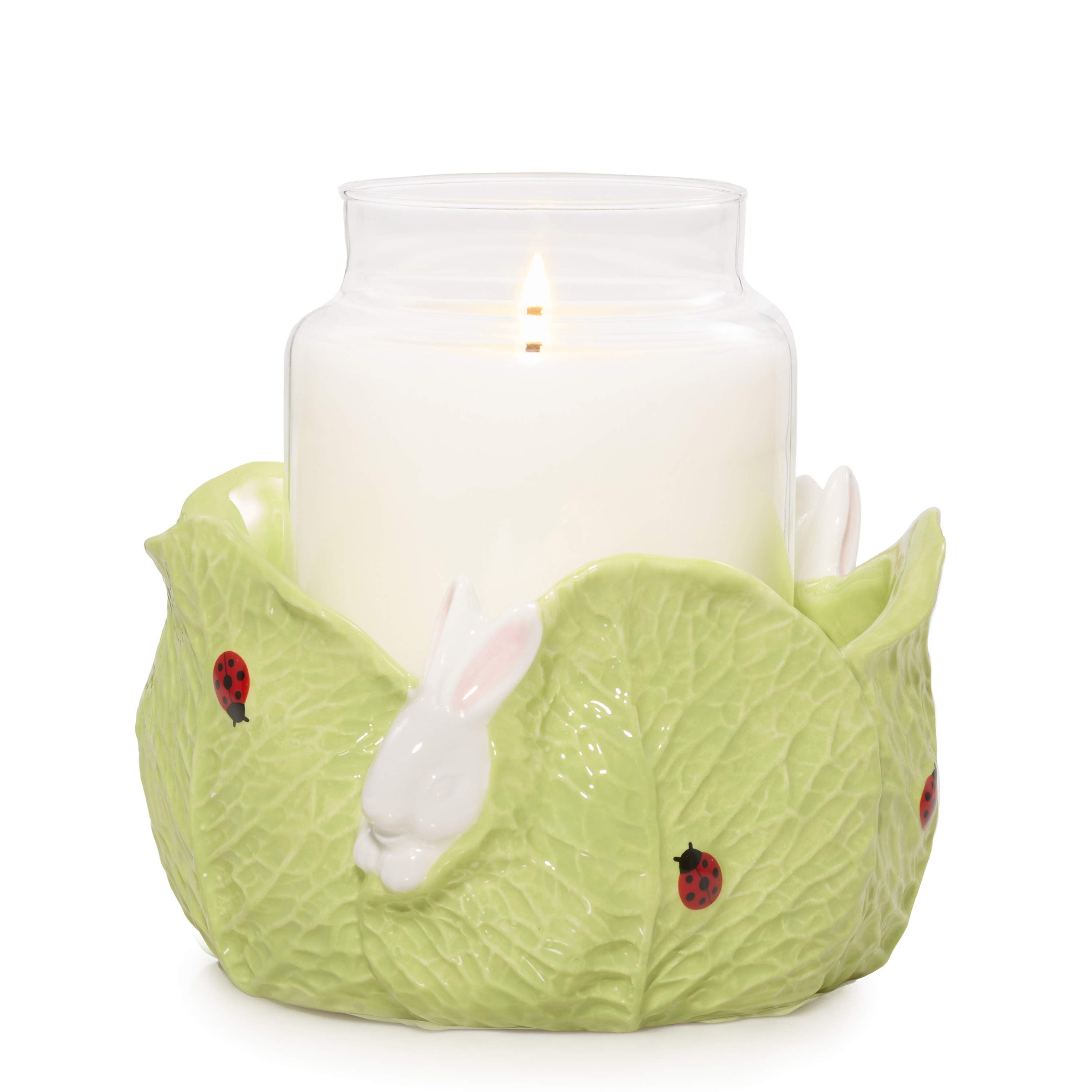 Easter Bunny Jar Candle Holder