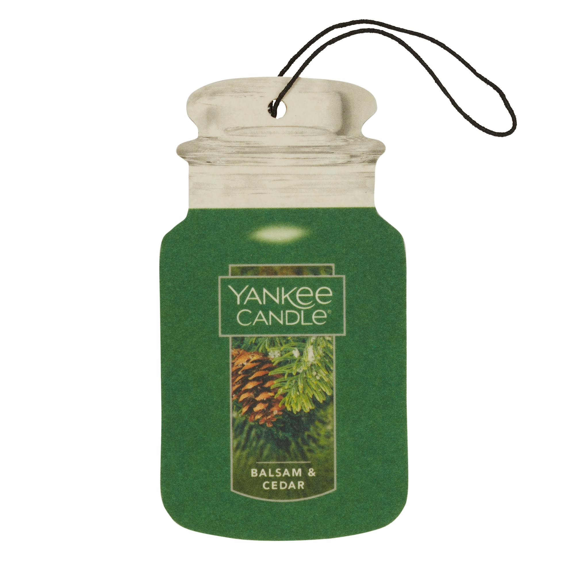 Yankee Candle Balsam And Cedar Car Jar, 0.32 oz
