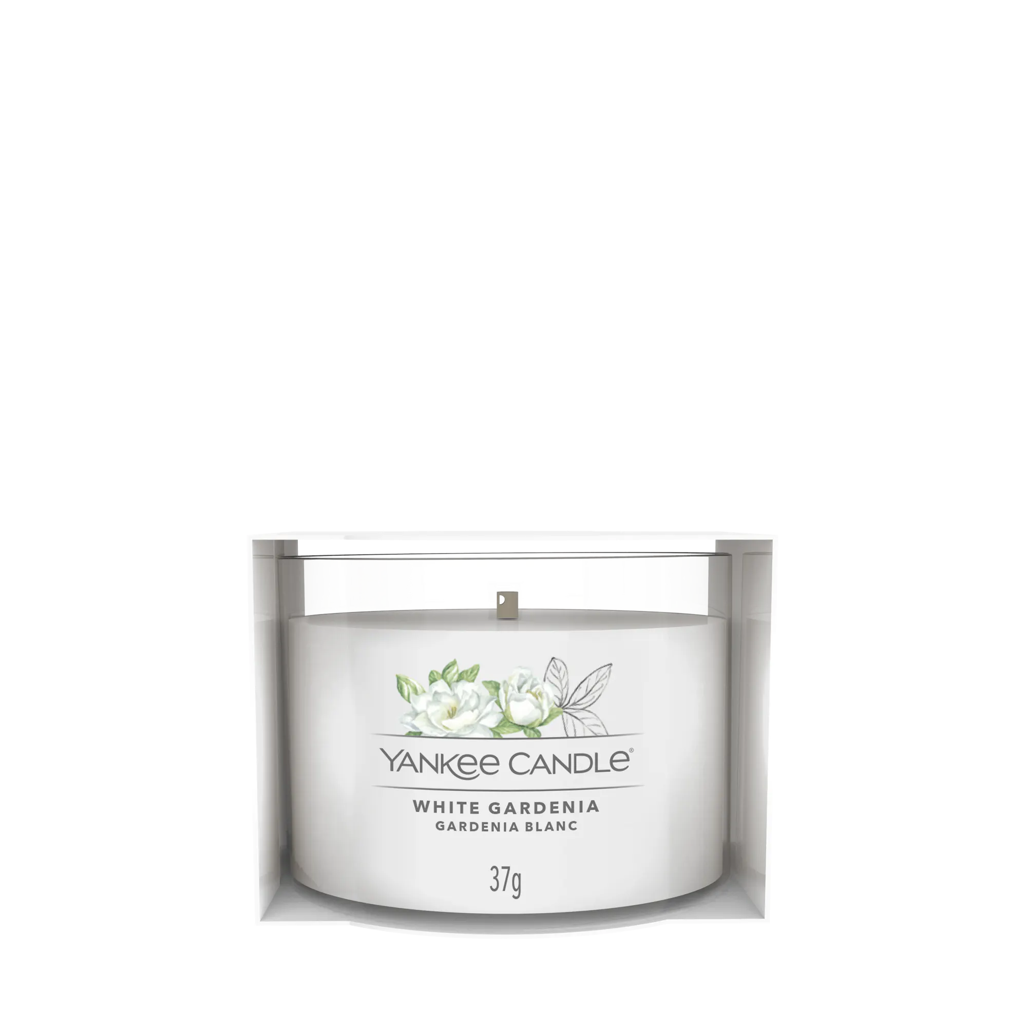White Gardenia Candle Yankee Candle® Mini, 5.4cm x 4.4cm | Floral