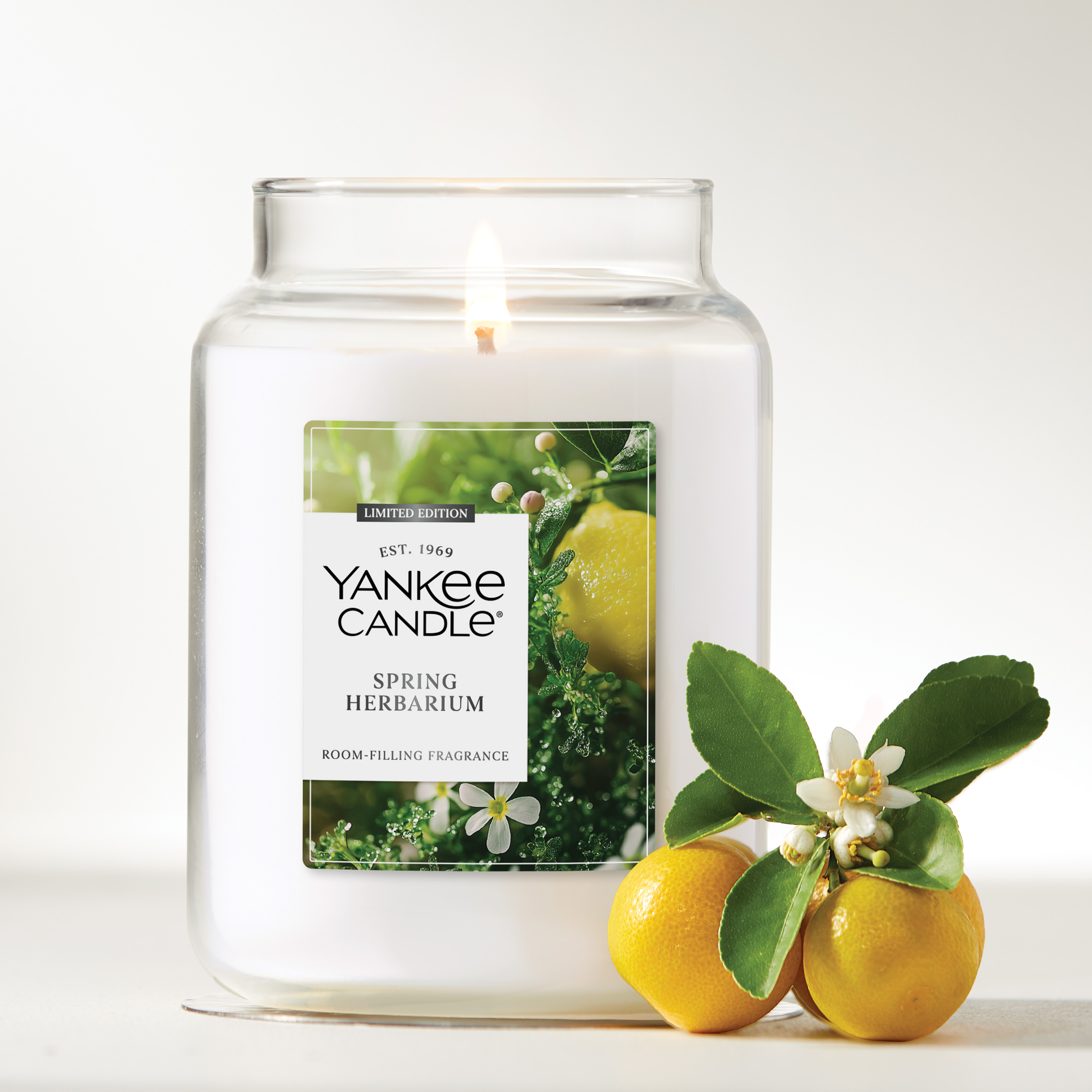 Spring Herbarium Original Large Jar Candle - Thumbnail 4