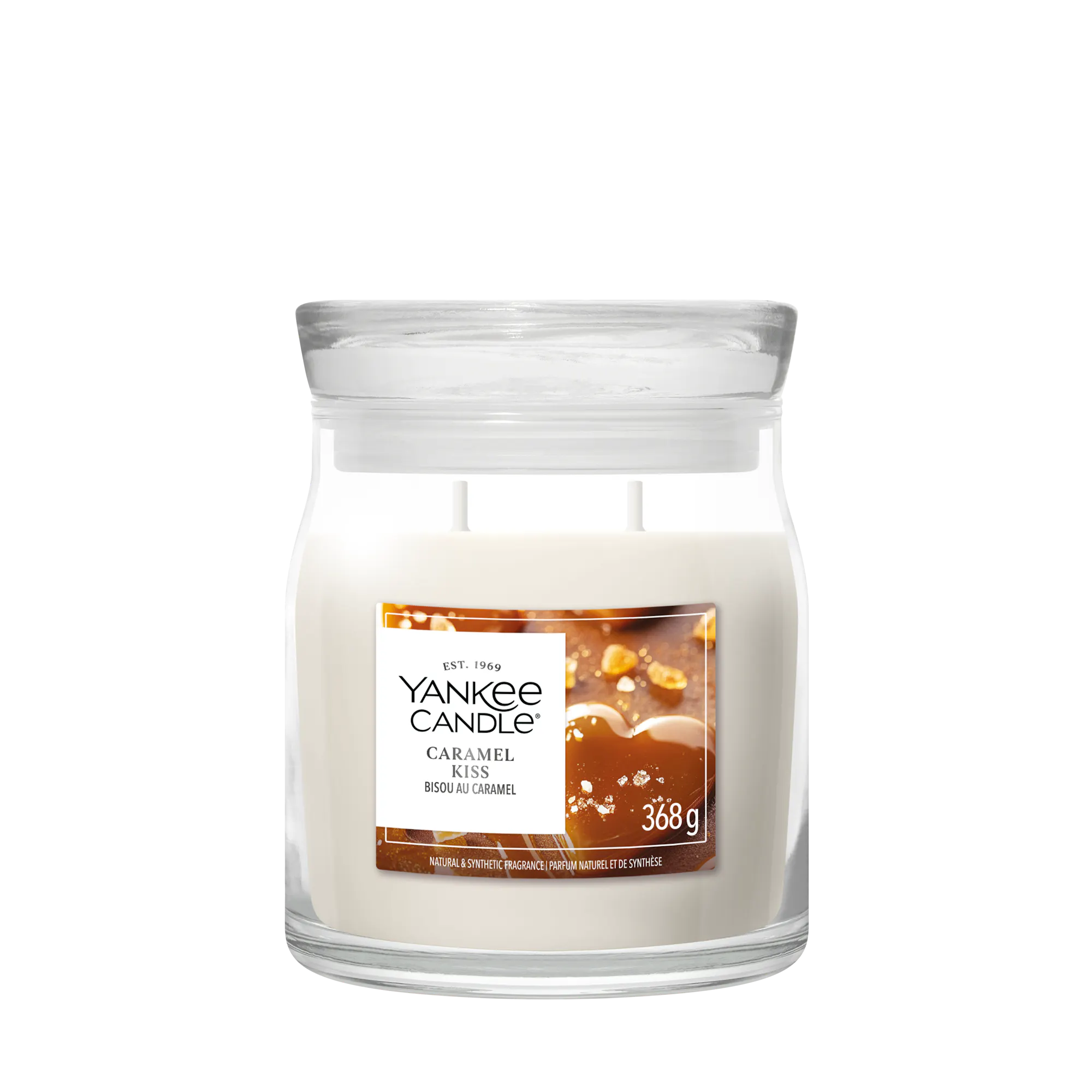 Caramel Kiss Candle Yankee Candle, Neutrals | Sweet & Spicy