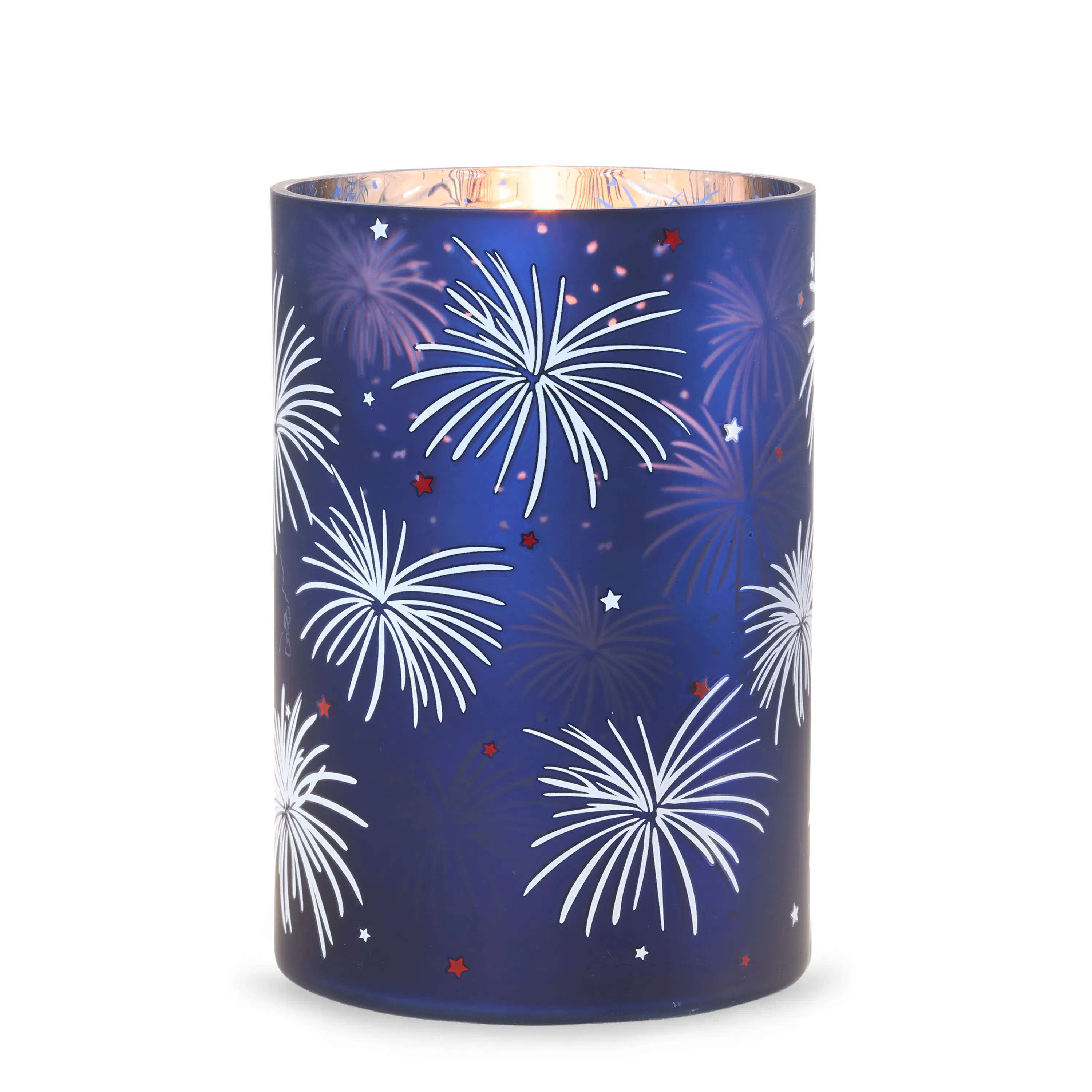 Happy Birthday, America! Jar Candle Holder
