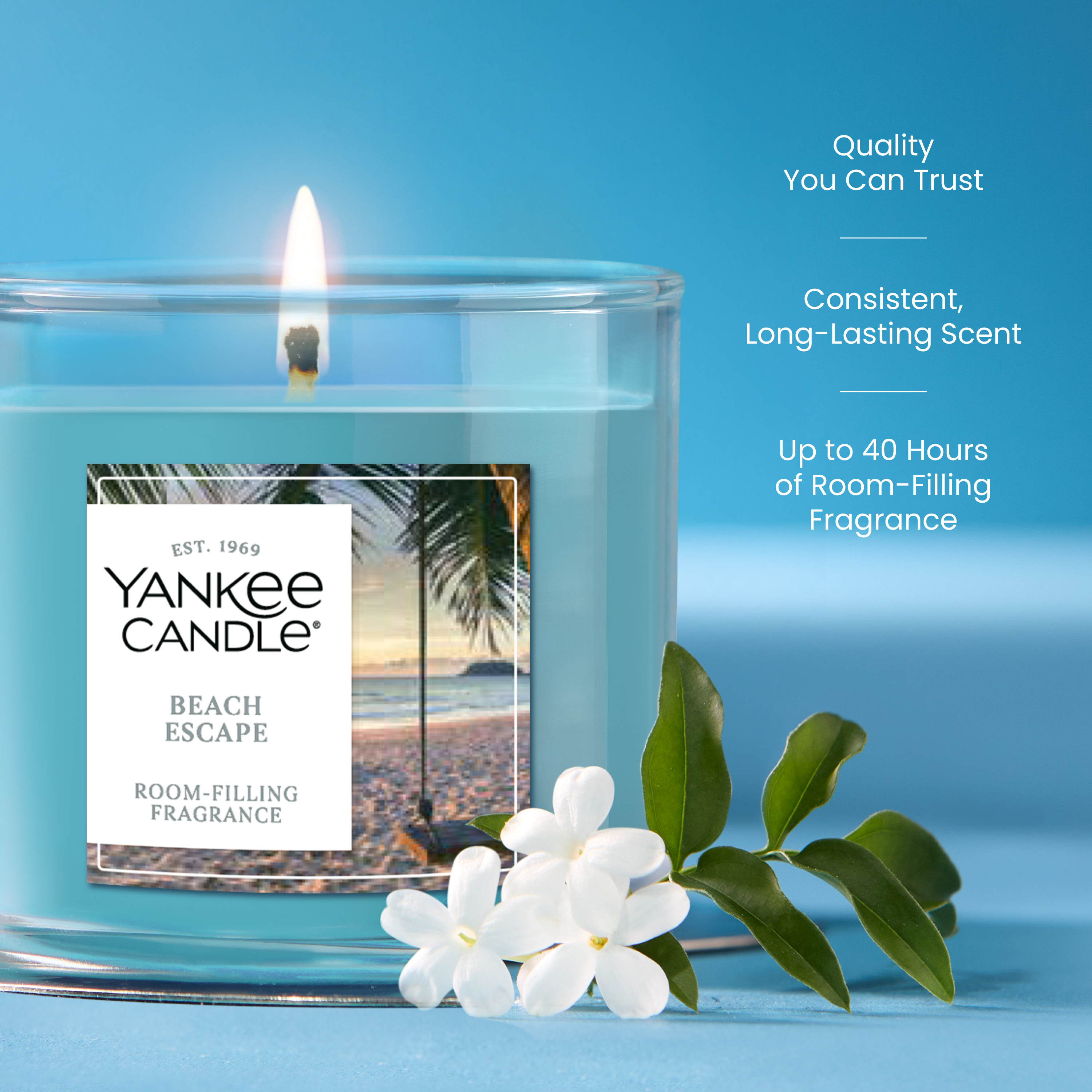 Beach Escape Large Tumbler Candle