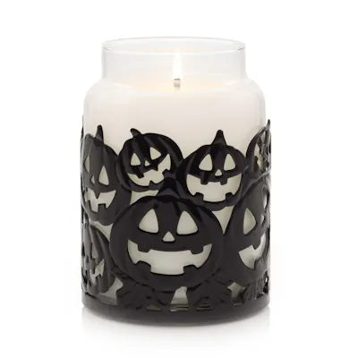 Jack Pumpkins Metal Holder