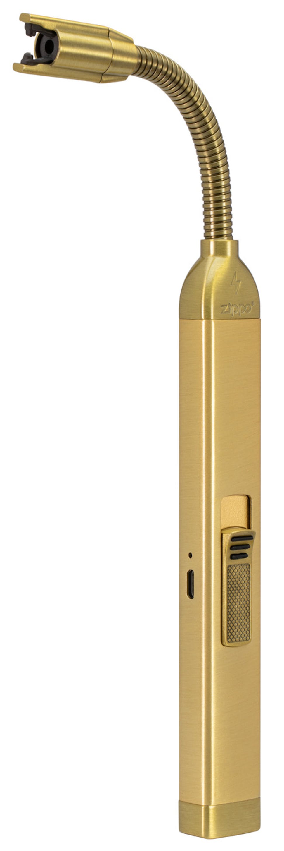 gold rechargeable zippo candle lighter
