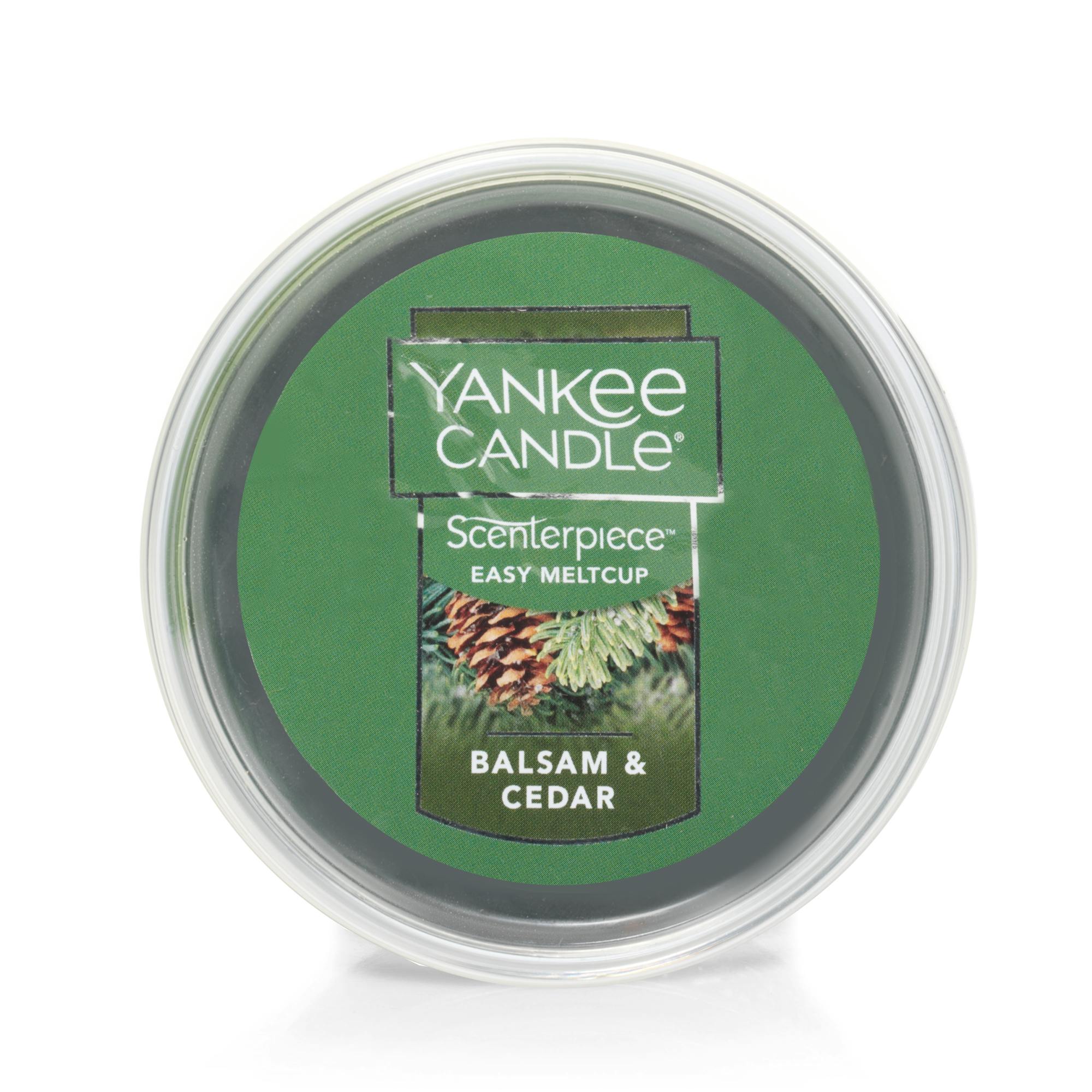 Yankee Candle Balsam And Cedar Scenterpiece Easy Meltcup, 2.2 oz