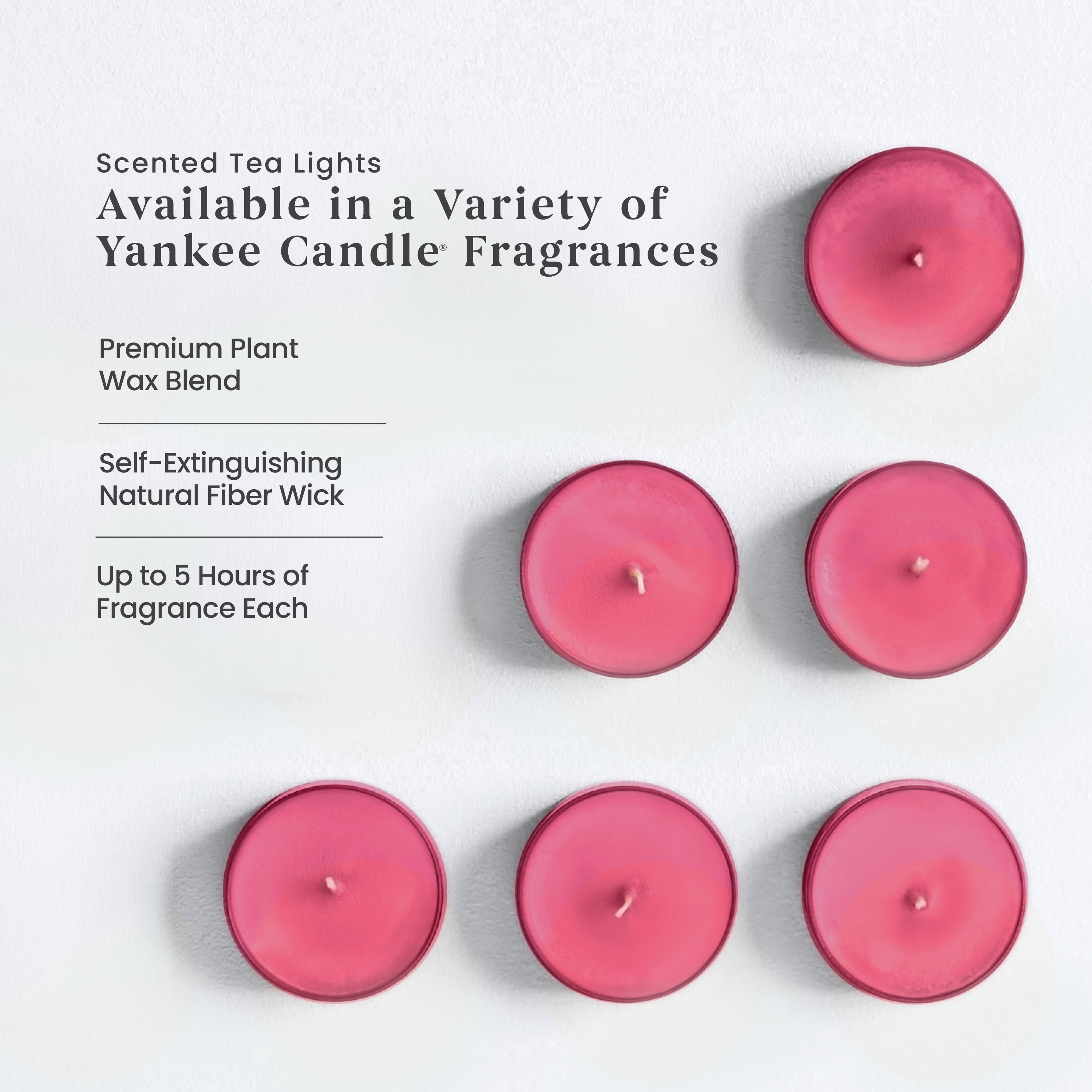 Iced Berry Lemonade Tea Light Candles - Thumbnail 3