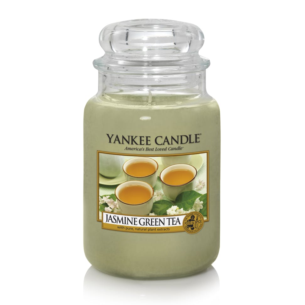jasmine green tea original large jar candle