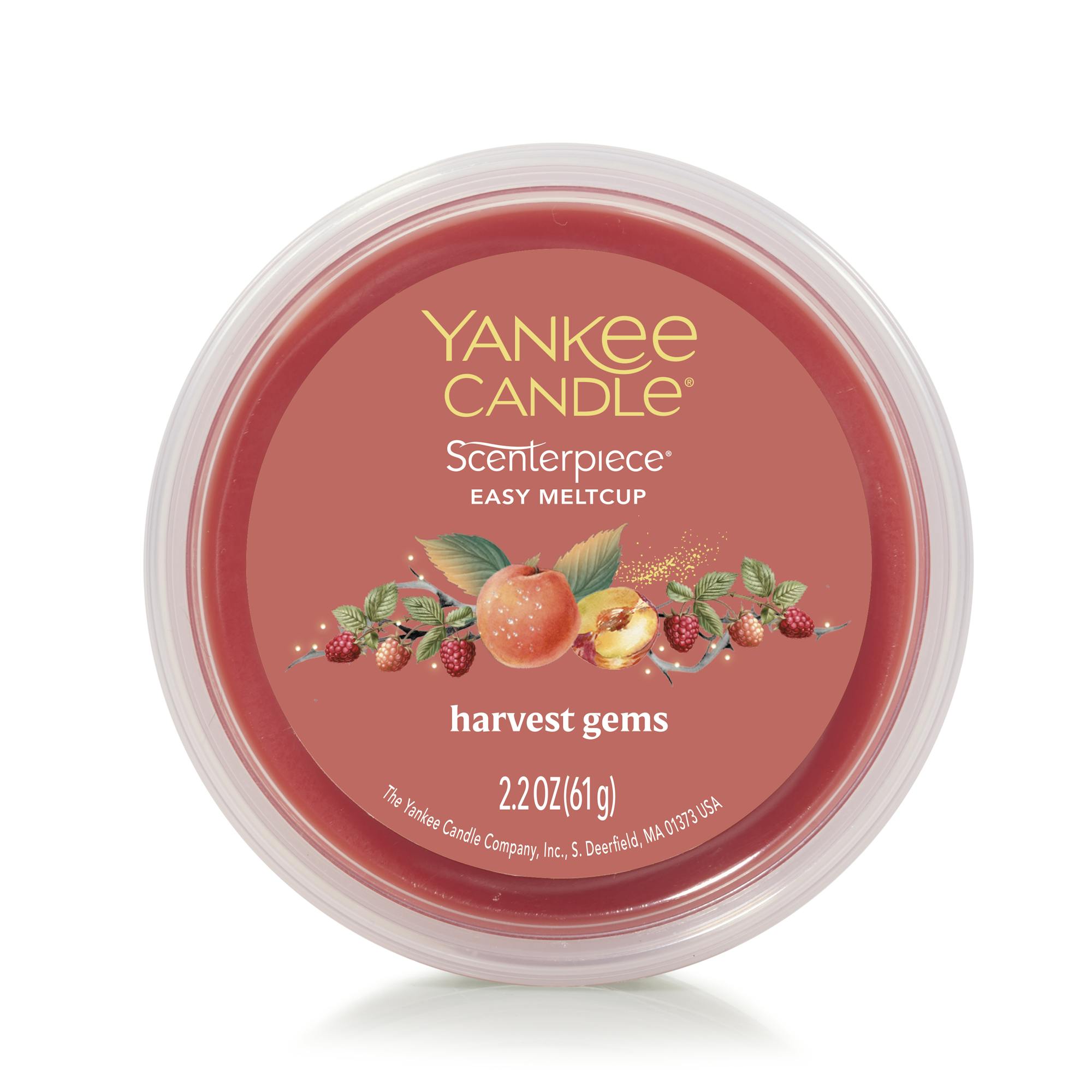 Yankee Candle Harvest Gems Scenterpiece Easy Meltcup, 2.2 oz