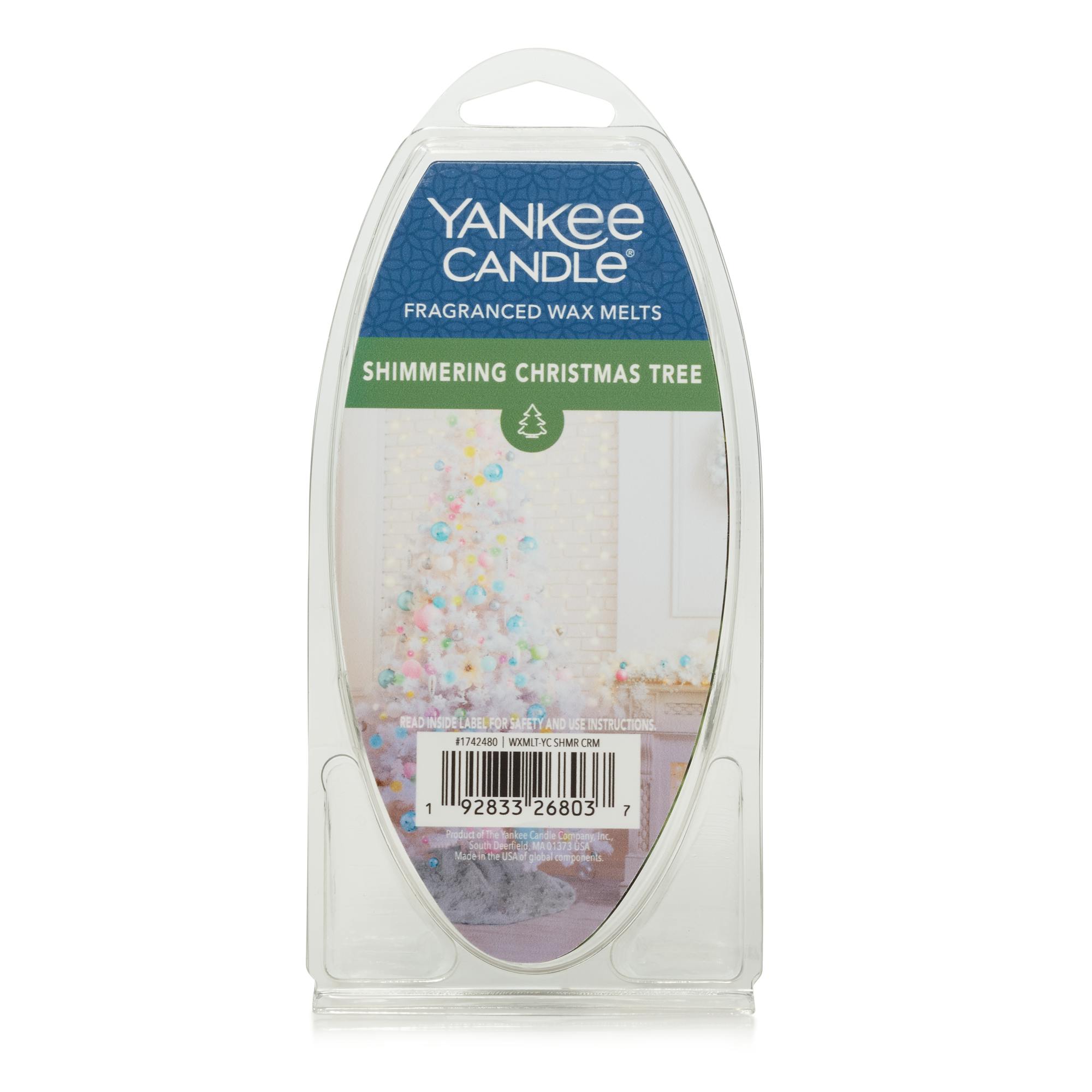 Yankee Candle Shimmering Christmas Tree Wax Melts 6-packs, 2.6 oz