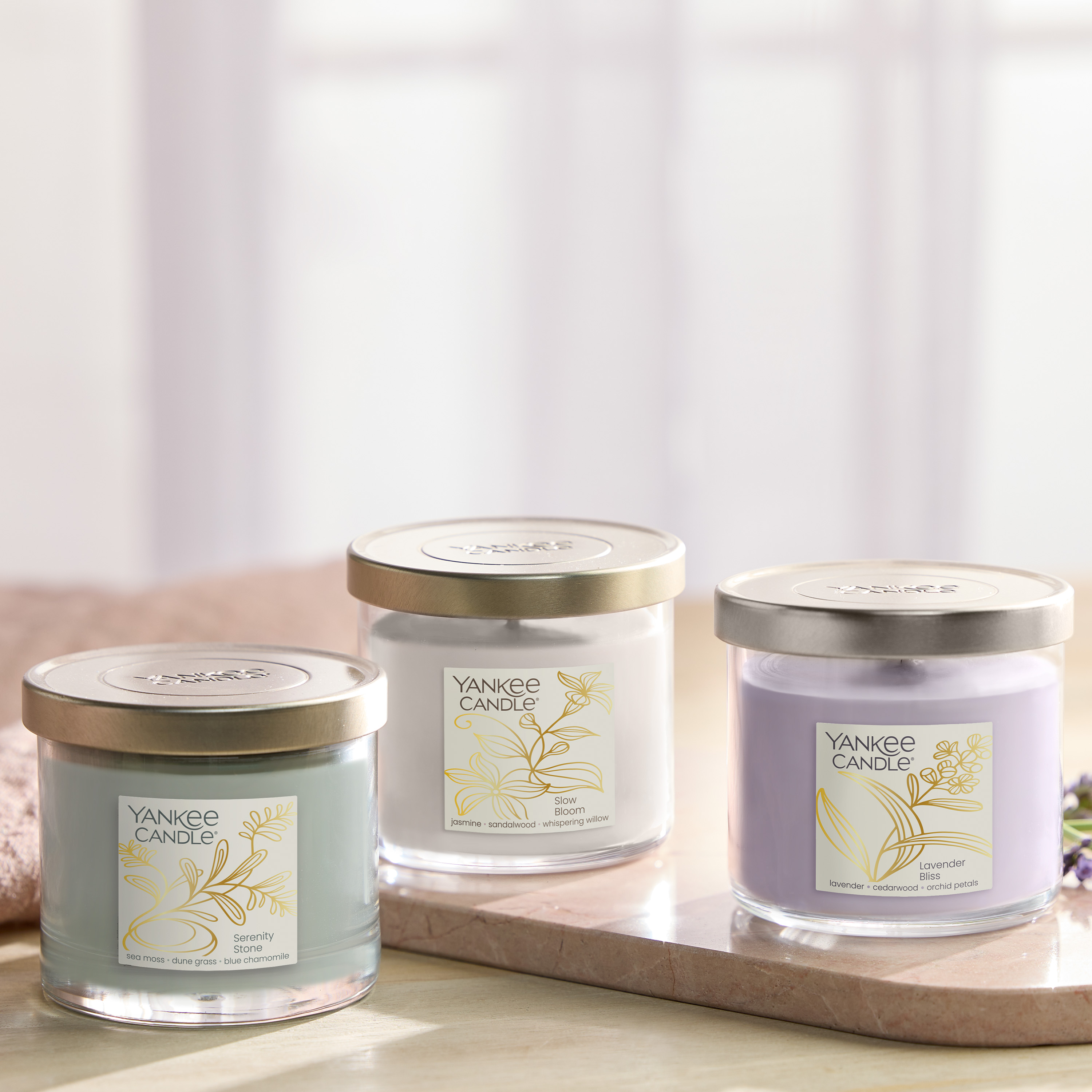 Serenity Stone Small Tumbler Candle - Thumbnail 2
