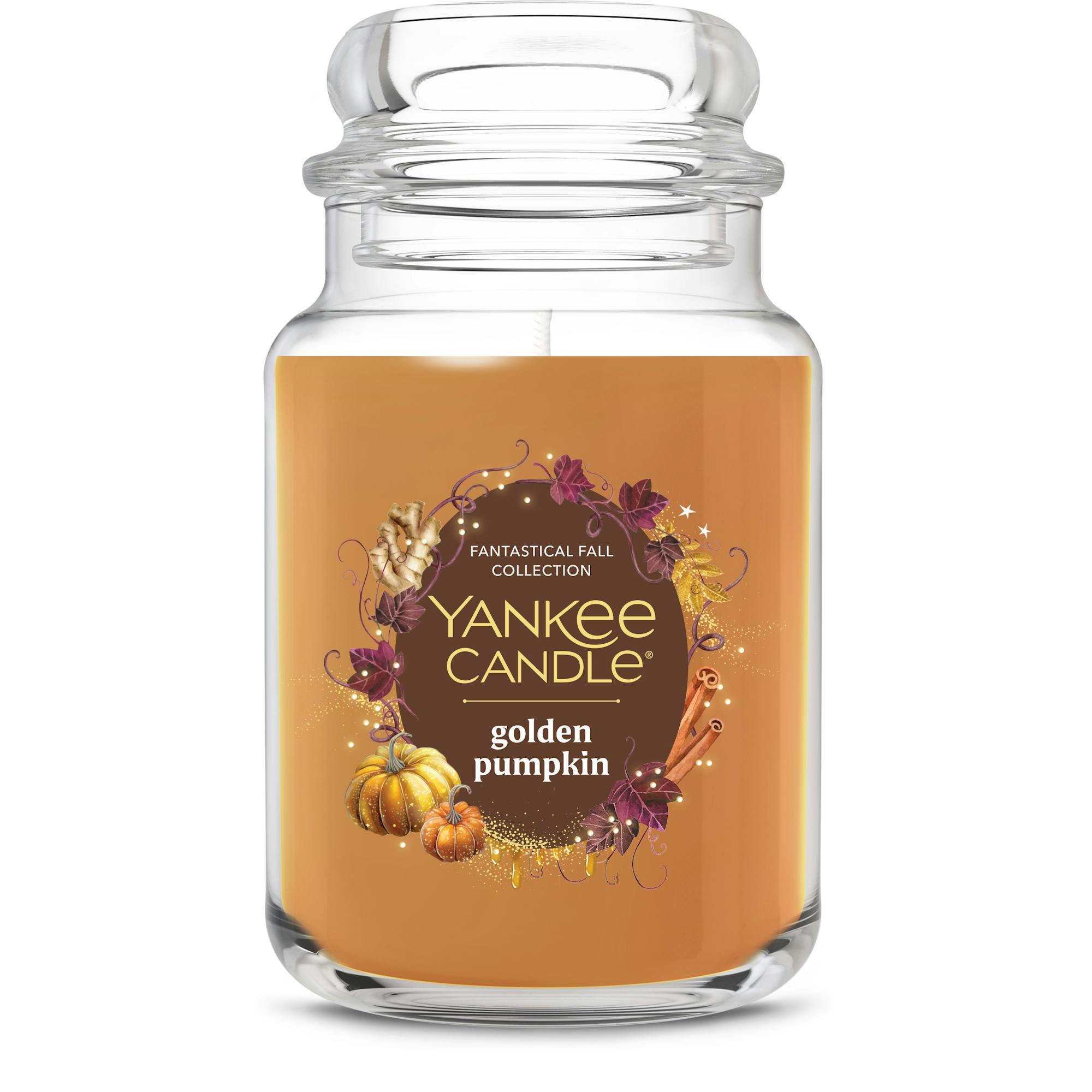Yankee Candle Golden Pumpkin Original Large Jar Candles, 22 oz In Multi