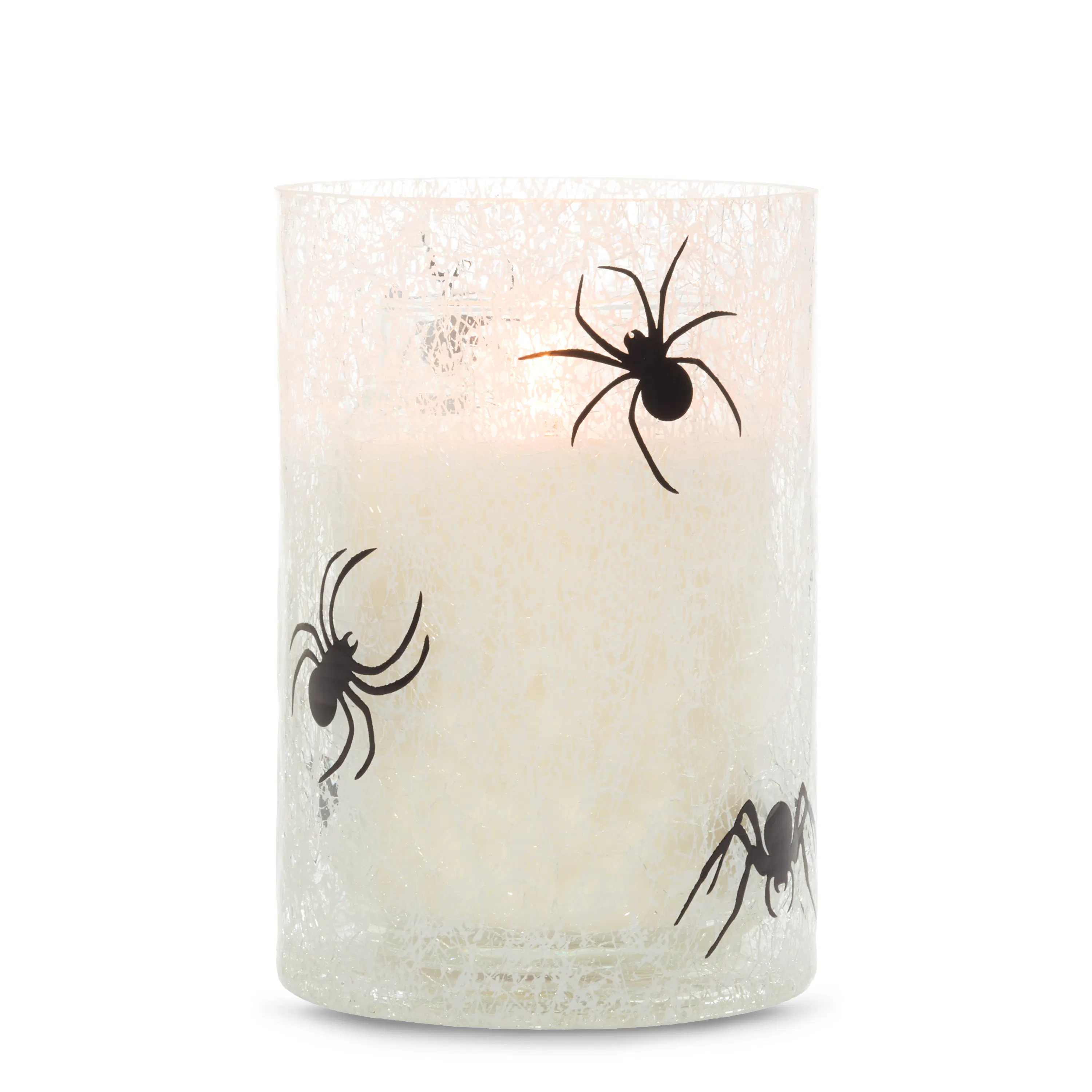 Spider Web Jar Candle Holder