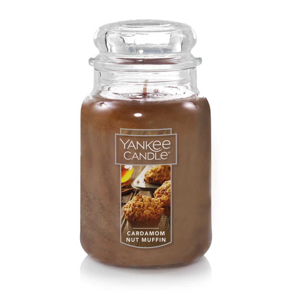 cardamom nut muffin original large jar candle