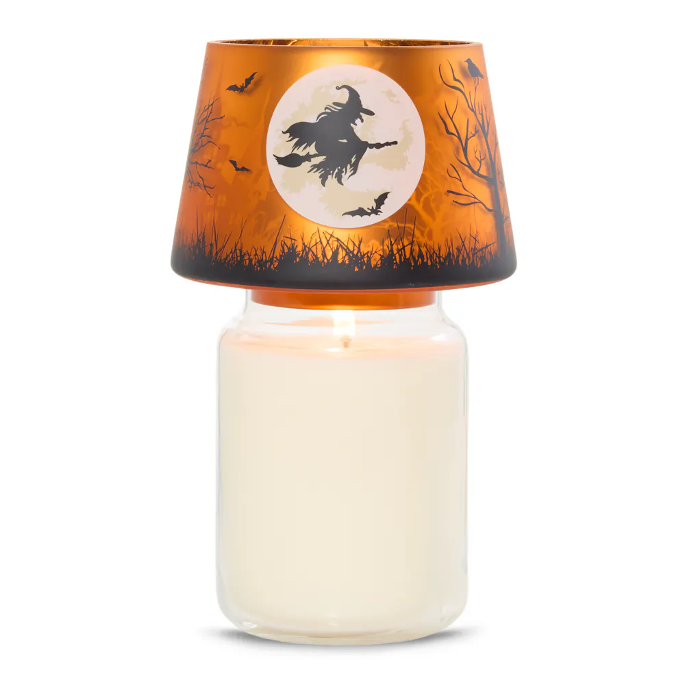 Witch's Moon Jar Candle Shade