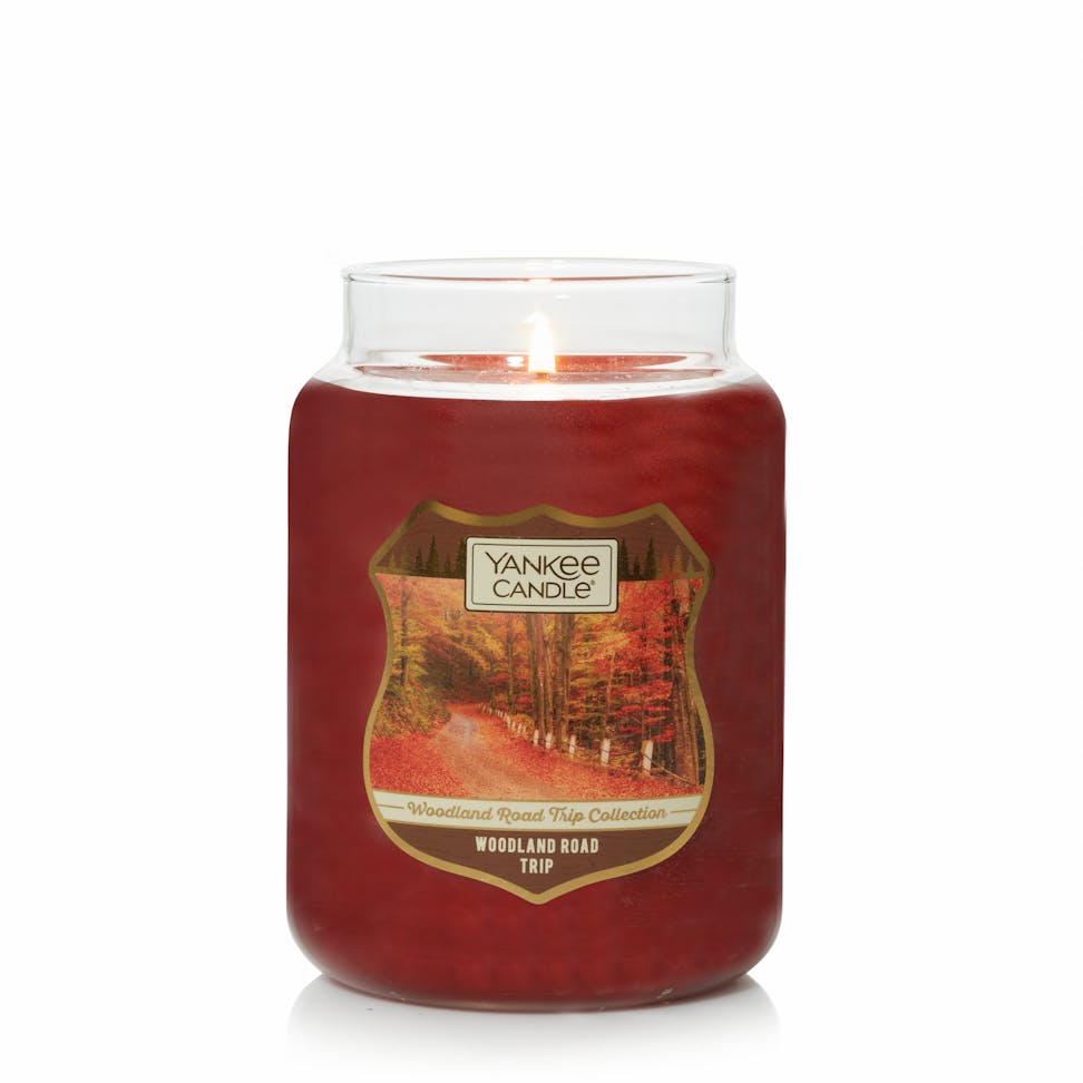 woodland road trip jar candle